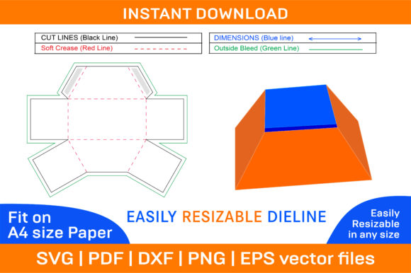 Kwikset Tray Box Dieline Template and 3D Graphics for Print Templates