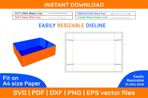 Reviewing Tray Corrugated Box, Glued Type Standard